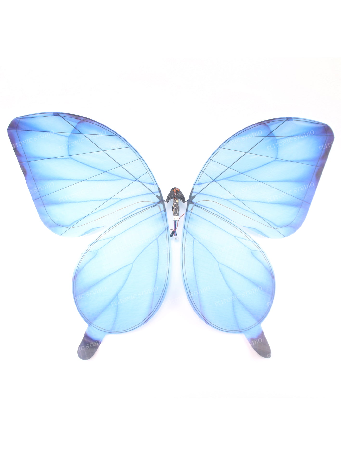 bionic butterfly aircraft blue