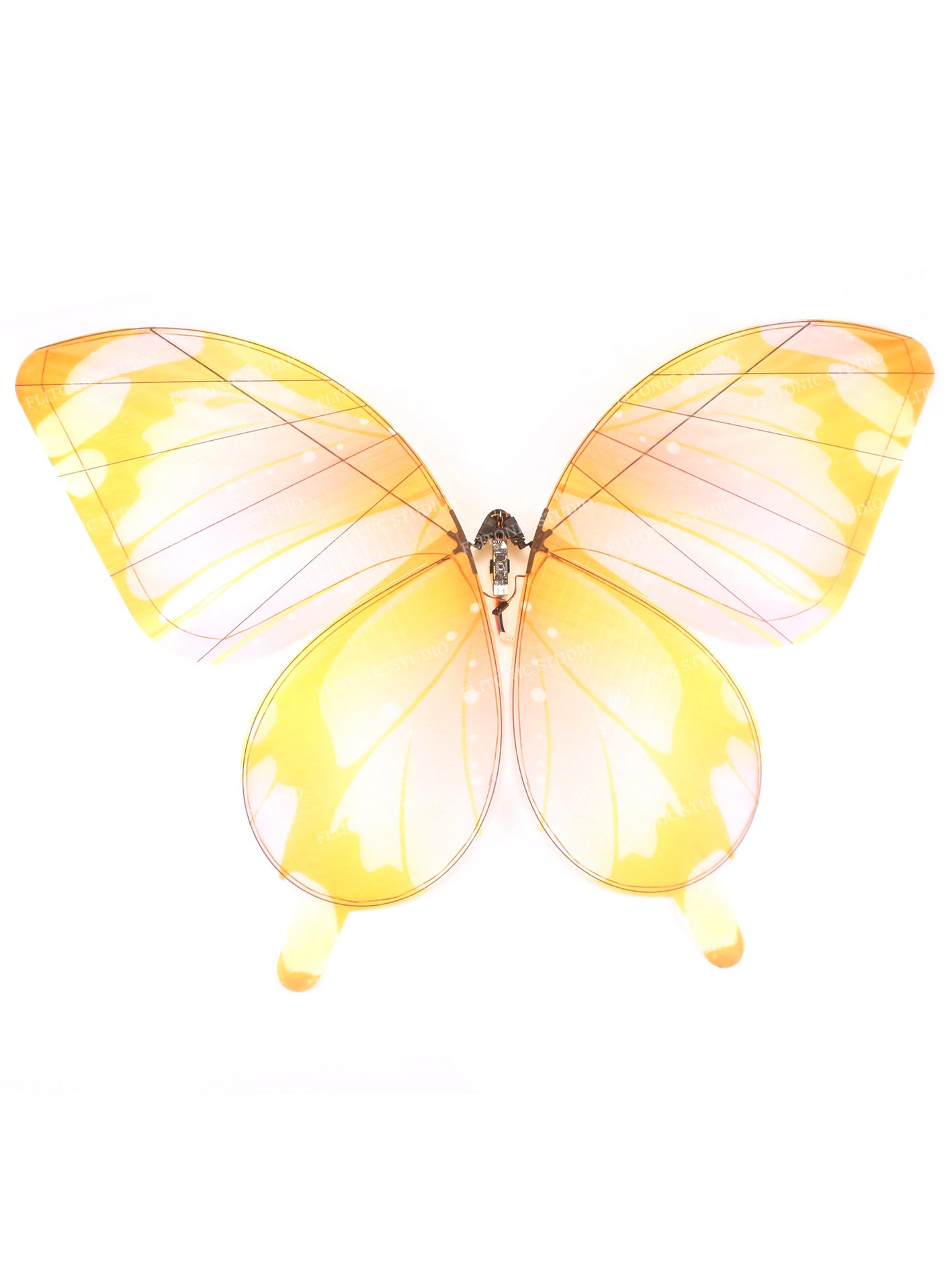 bionic butterfly aircraft yellow